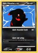 dark Pikachu