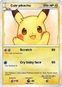 Cute pikachu