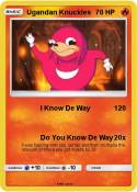 Ugandan Knuckle