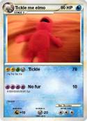 Tickle me elmo