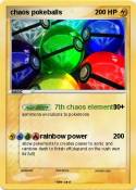 chaos pokeballs