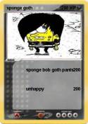 sponge goth