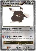 Shadow Pikachu