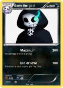 Sans the god