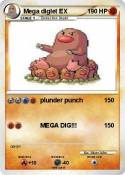 Mega diglet EX