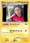 In me mums car