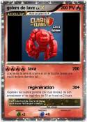 golem de lave