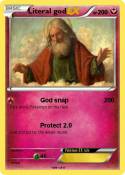 Literal god