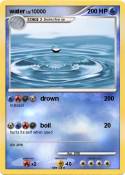 water