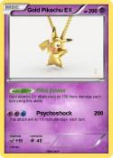 Gold Pikachu