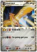 Gold bird