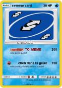 reverse card