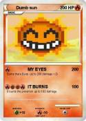Dumb sun