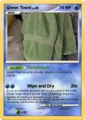 Green Towel