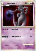 mewthree x
