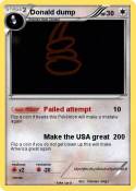 Donald dump