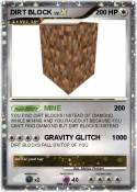 DIRT BLOCK