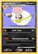 karate pig