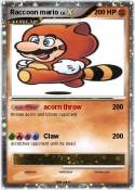 Raccoon mario