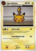 lego pikachu