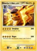 Pikachu V Max