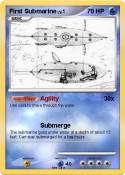First Submarine