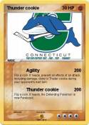 Thunder cookie