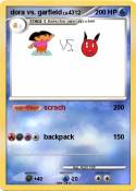 dora vs. garfie