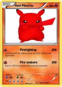 Red Pikachu