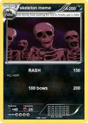 skeleton meme