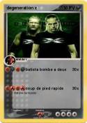 degeneration x
