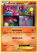Comic spiderr