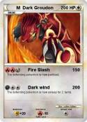 M Dark Groudon