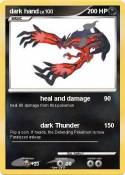 dark hand