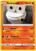 Smoking toilet