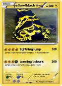 yellow/black