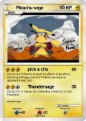 Pikachu sage