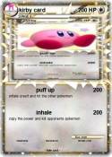 kirby card