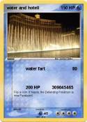 water and hotel