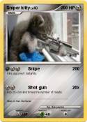 Sniper kitty