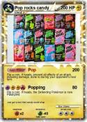 Pop rocks candy