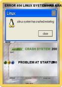 ERROR 404 LINUX