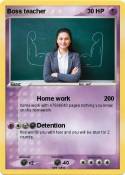 Boss teacher