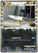 knife