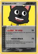 sir meows a