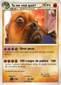 Tu me veut quoi