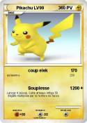 Pikachu LV99