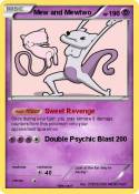 Mew and Mewtwo