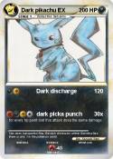 Dark pikachu