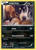 sleepy dogs